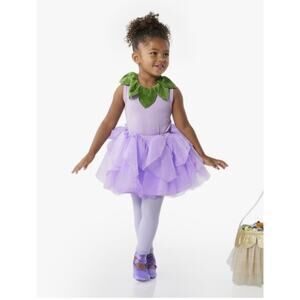 Pottery Barn Kids purple flower two piece set 3T
